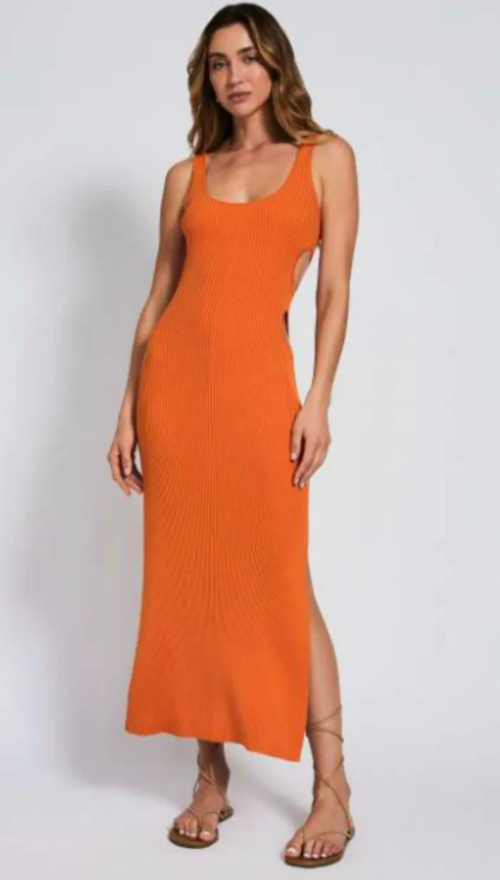 Devon Windsor - Avani Dress - Tangerine sold by Jessie Boutique product image thumbnail 2