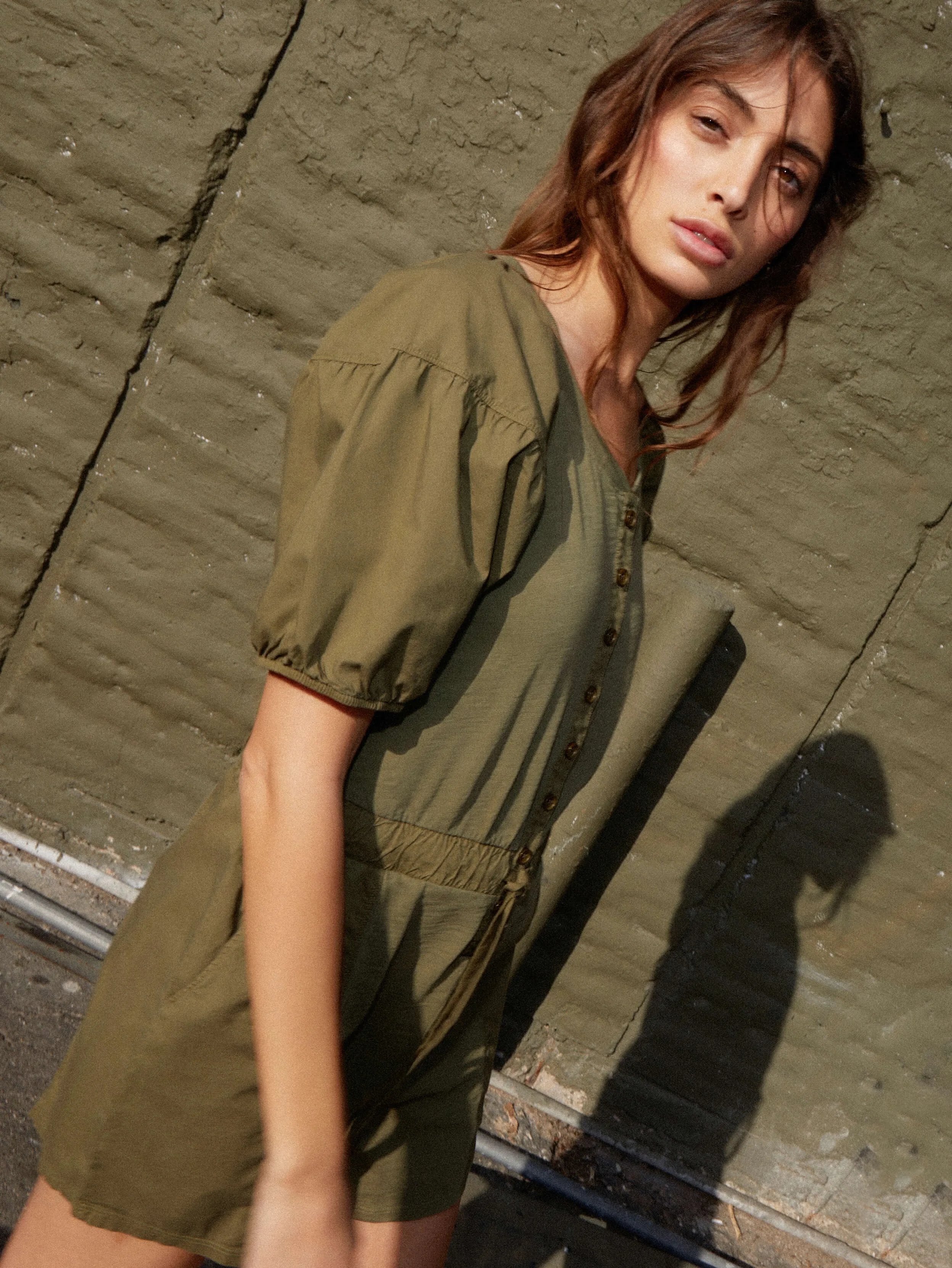 Nation LTD - Garner Combo Romper - Ivy sold by Jessie Boutique