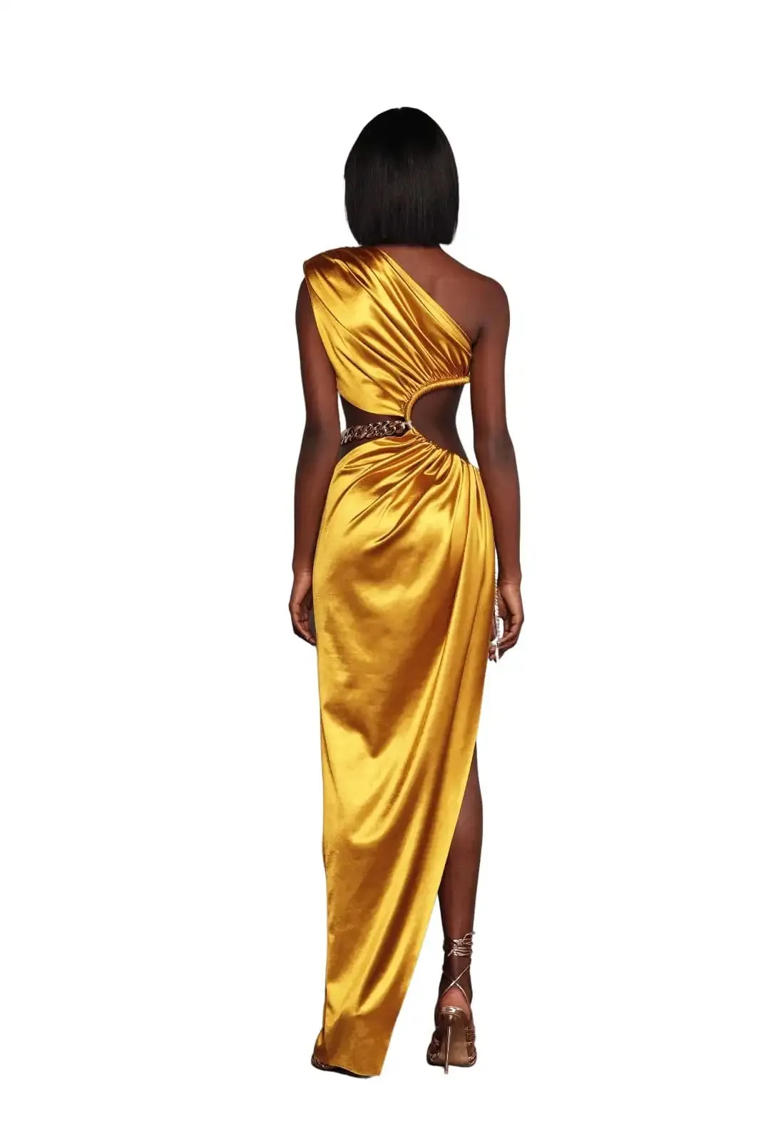 Bronx and Banco - Jamilia Gold Gown - Gold sold by Jessie Boutique product image thumbnail 3