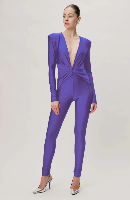 Ronny Kobo - Rhodes Jumpsuit - Violet sold by Jessie Boutique