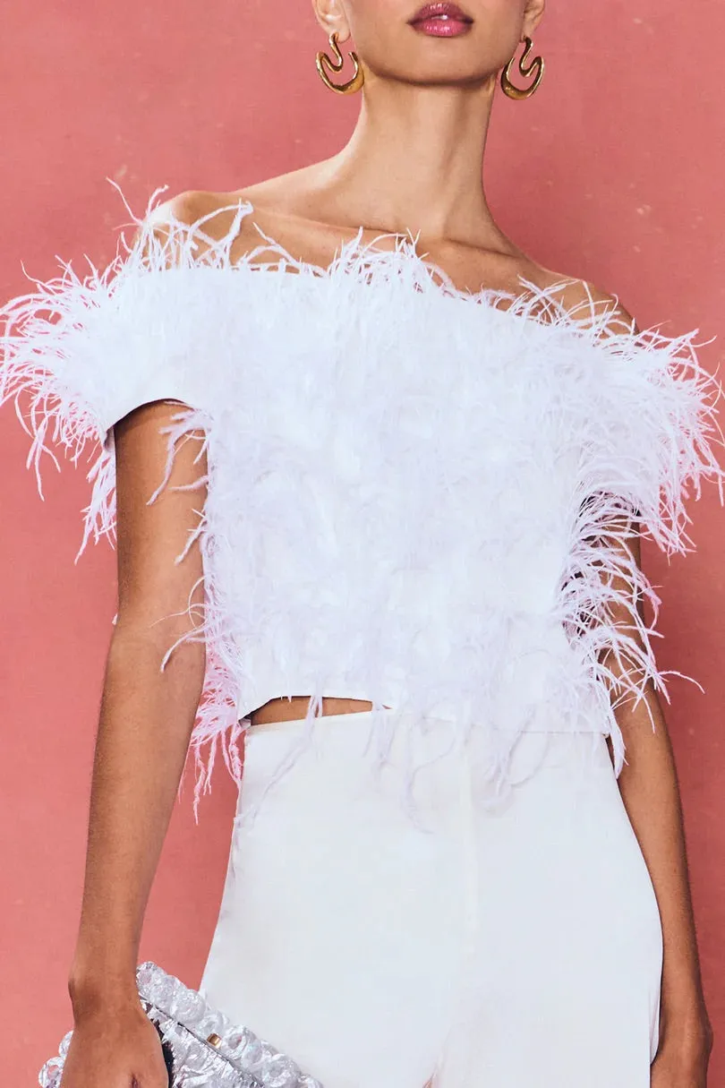 Cult Gaia - Sosha Top - Off White sold by Jessie Boutique