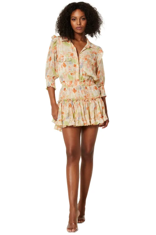 Misa - Amelie Dress - Pastel Splash sold by Jessie Boutique