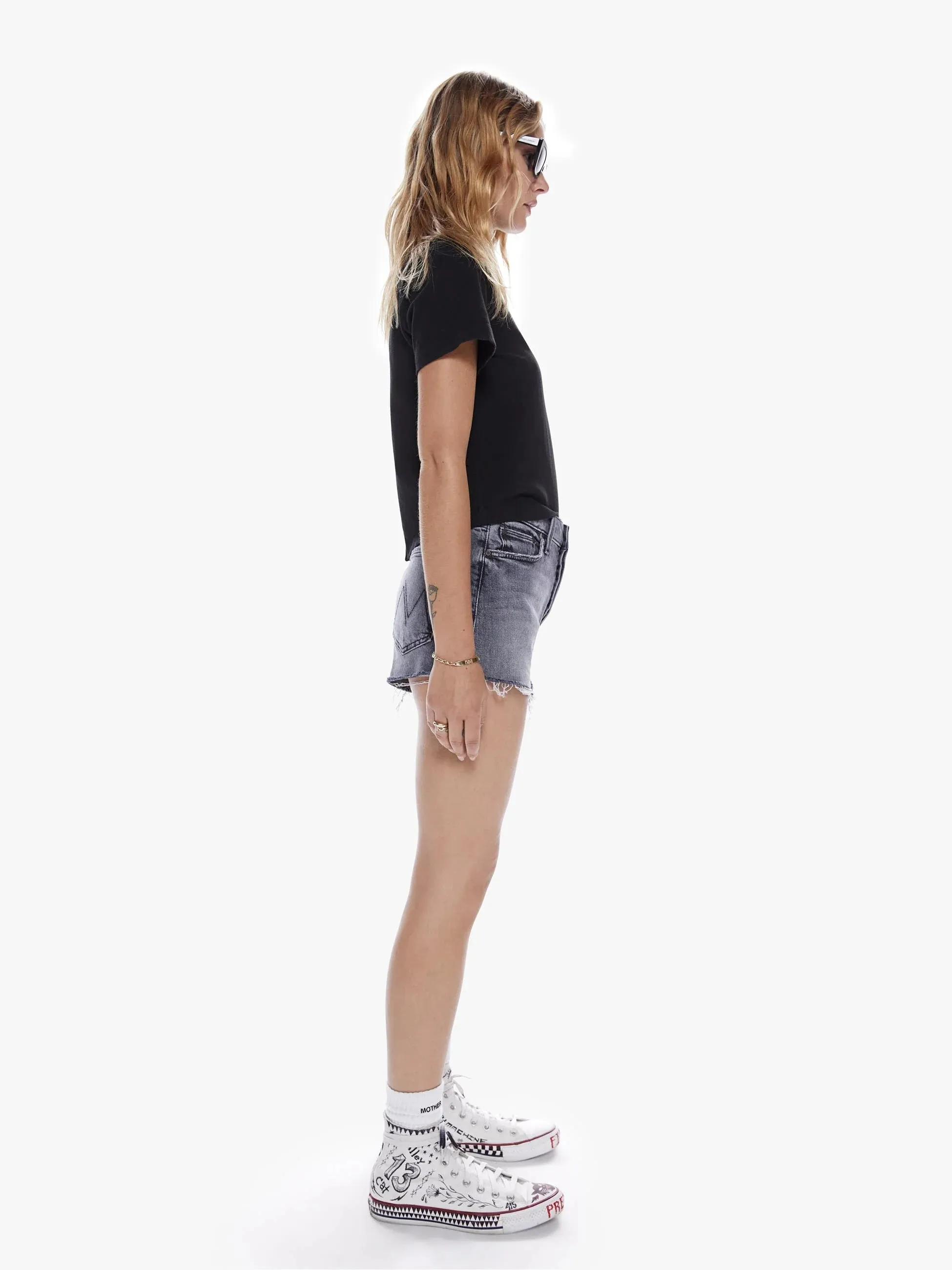 Mother - The Tomcat Kick Fray Short - Hell Yeah! sold by Jessie Boutique product image thumbnail 2