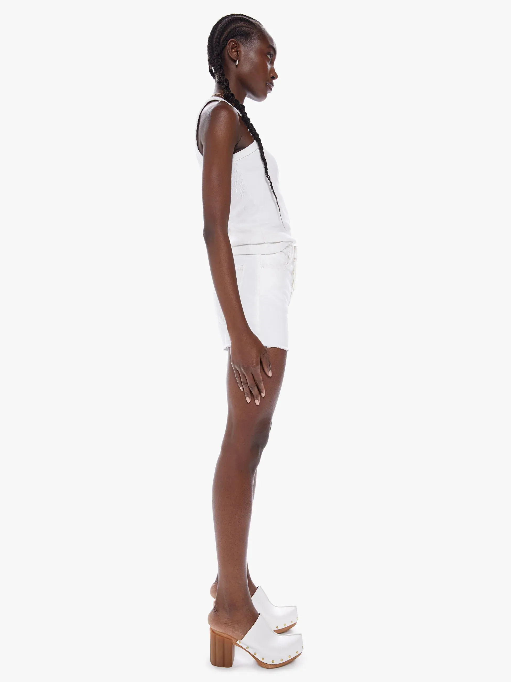 Mother - The Scrapper Cut Off Short - Totally Innocent sold by Jessie Boutique product image thumbnail 2