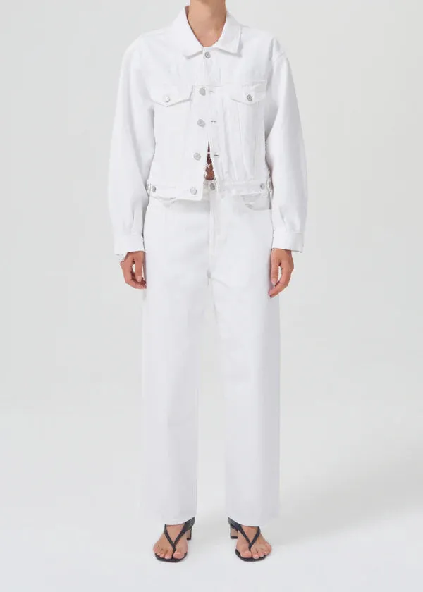 Agolde - Shrunken Charli Jacket - Polar sold by Jessie Boutique