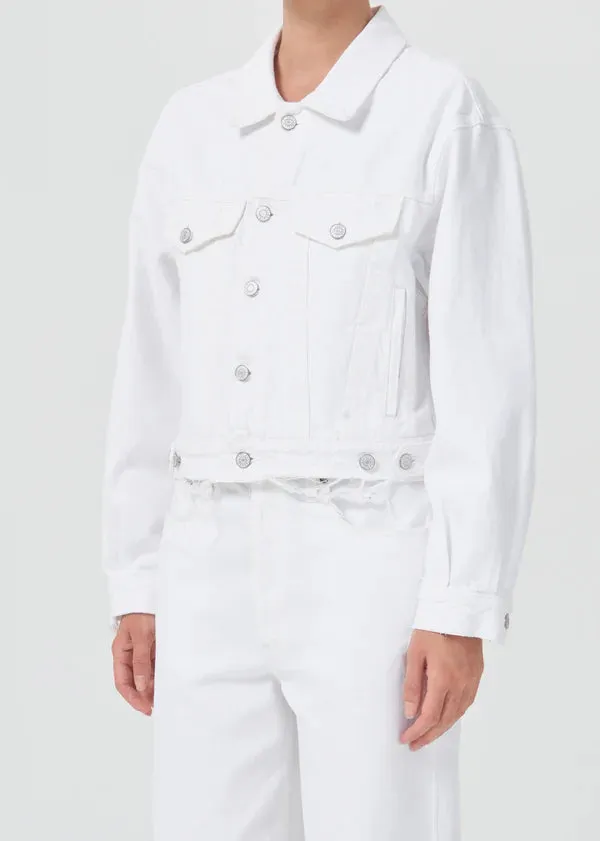 Agolde - Shrunken Charli Jacket - Polar sold by Jessie Boutique product image thumbnail 4