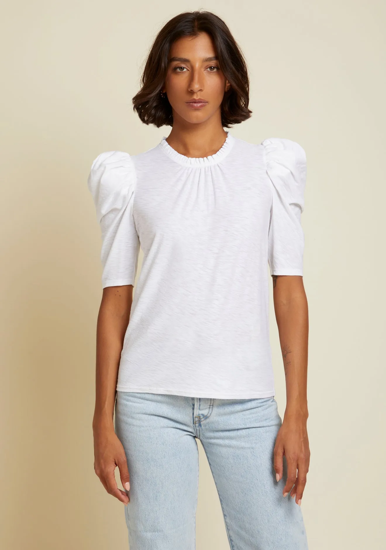 Nation LTD - Emma Tee - White sold by Jessie Boutique
