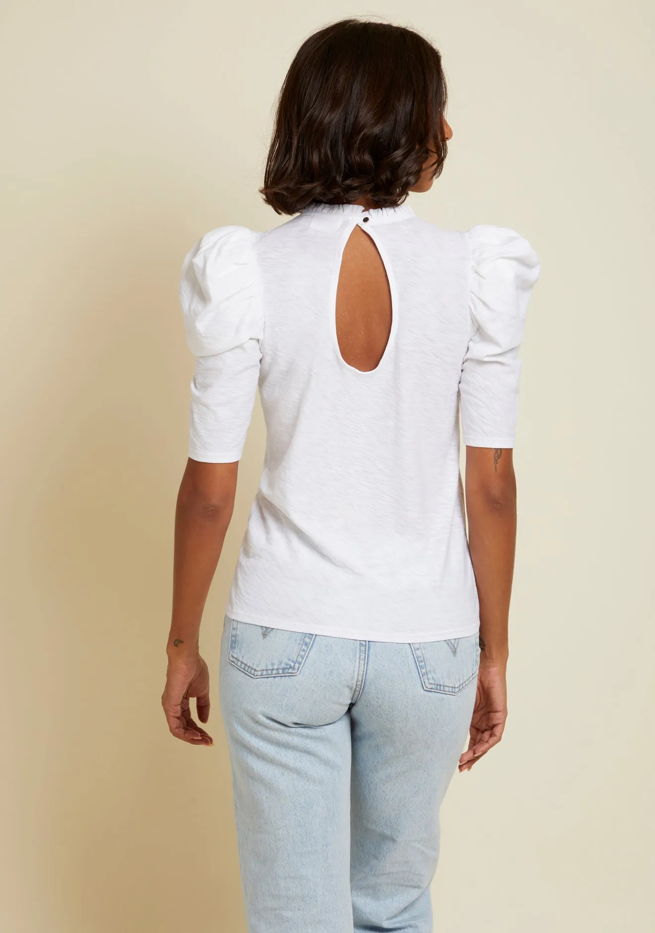 Nation LTD - Emma Tee - White sold by Jessie Boutique product image thumbnail 2