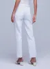 L’agence - Milana L/R Stovepipe Jean - Blanc sold by Jessie Boutique