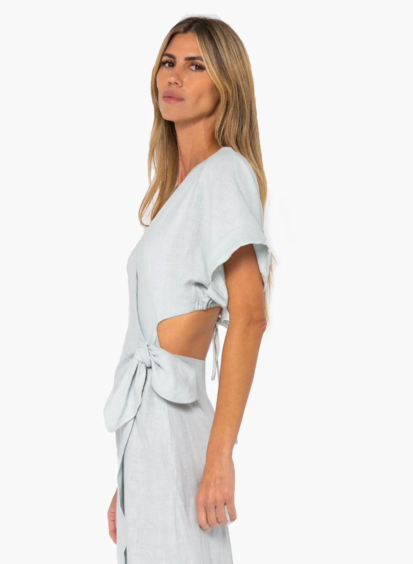 JBQ - Devon Midi Dress - Seafoam sold by Jessie Boutique product image thumbnail 3