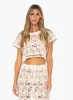 JBQ - Rosie Top - Natural sold by Jessie Boutique