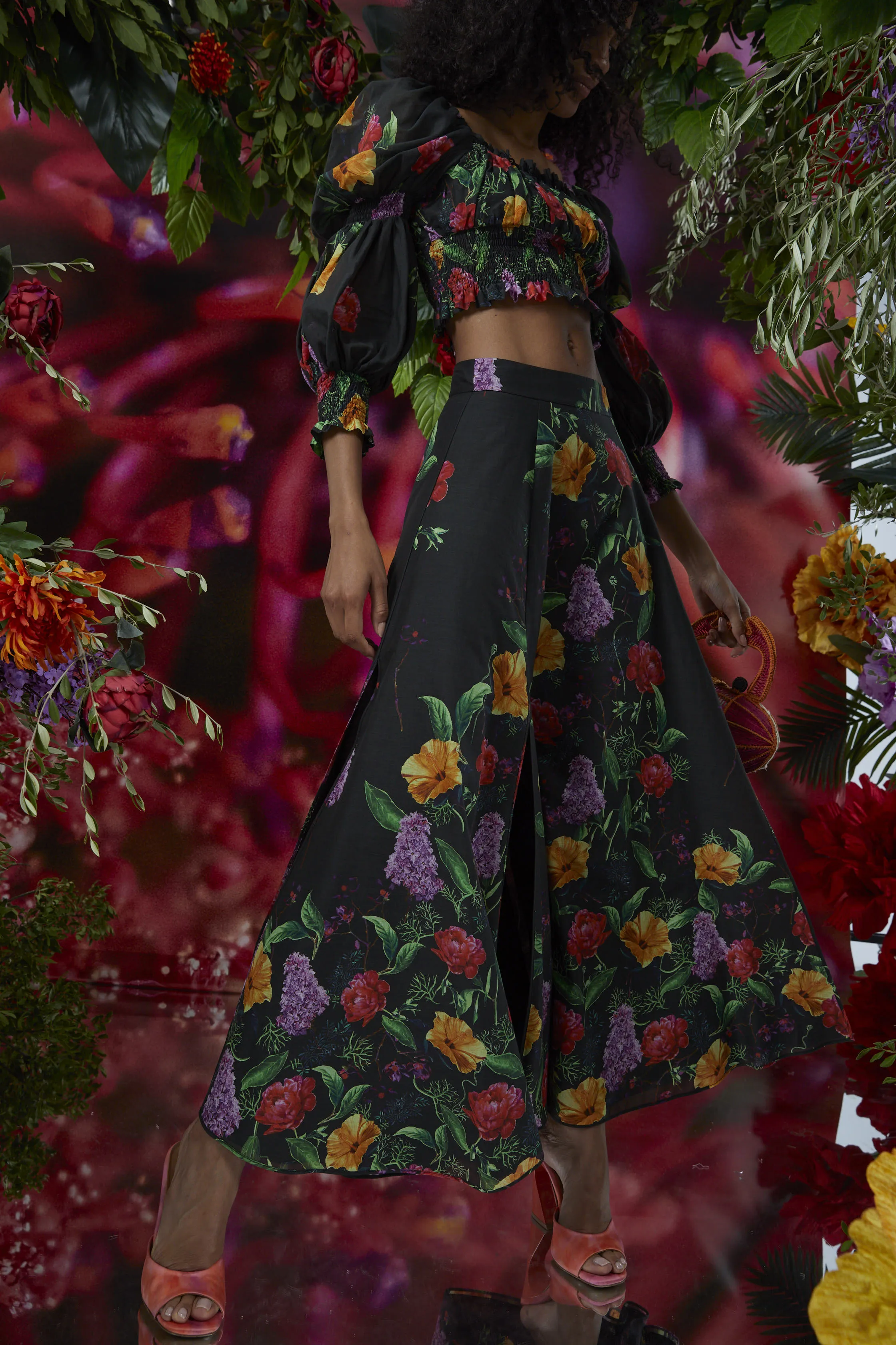 Charo Ruiz - Tana Long Skirt - Black Bonita sold by Jessie Boutique product image thumbnail 2
