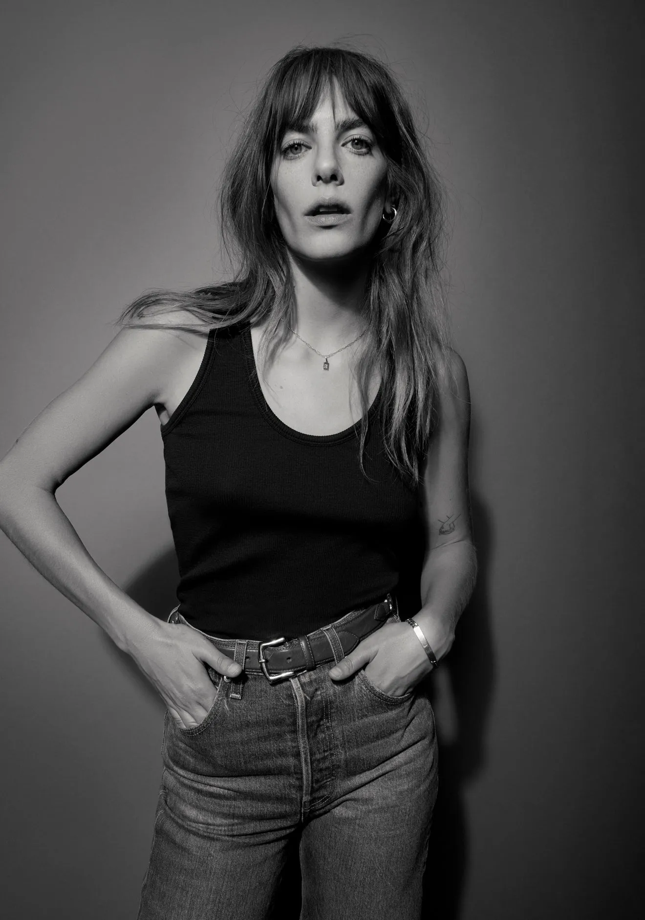 Nation LTD - Stella Tank - Jet Black sold by Jessie Boutique product image thumbnail 2