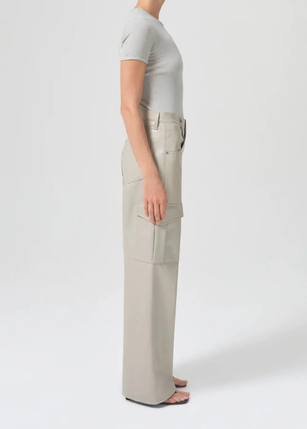 Agolde - Abbie Tee - Rice Paper sold by Jessie Boutique product image thumbnail 3