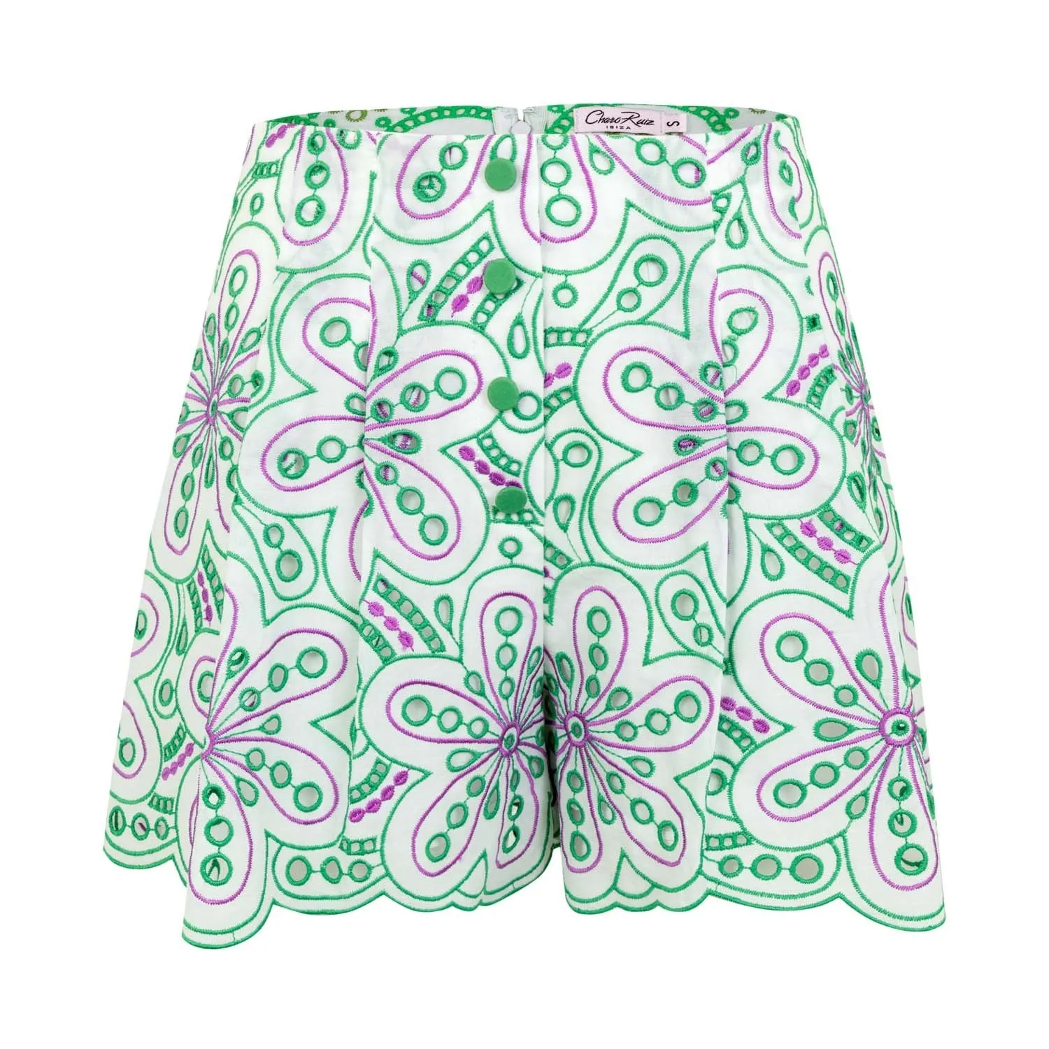 Charo Ruiz - Short Gabrielle - Lilac Fruition sold by Jessie Boutique product image thumbnail 2