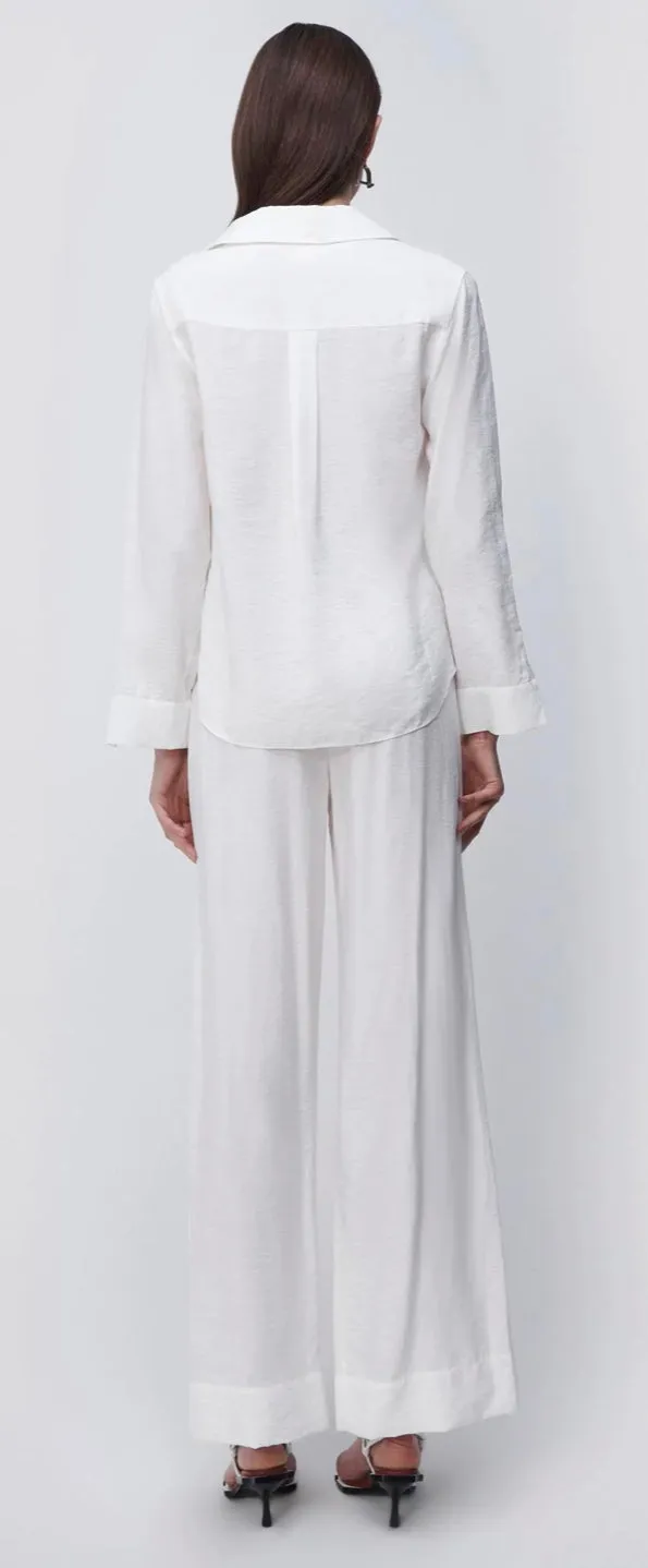 Jonathan Simkhai - Stormy Beaded Coverup Top - Ivory sold by Jessie Boutique product image thumbnail 3