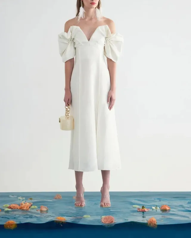 Cult Gaia - Muna Dress - Off White made by Cult Gaia