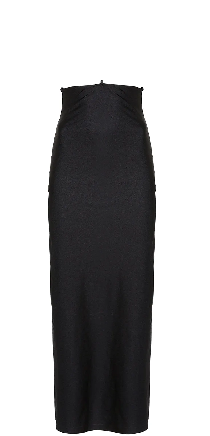 Shani Shemer - Gabriella Lycra Maxi Skirt - Black sold by Jessie Boutique product image thumbnail 2