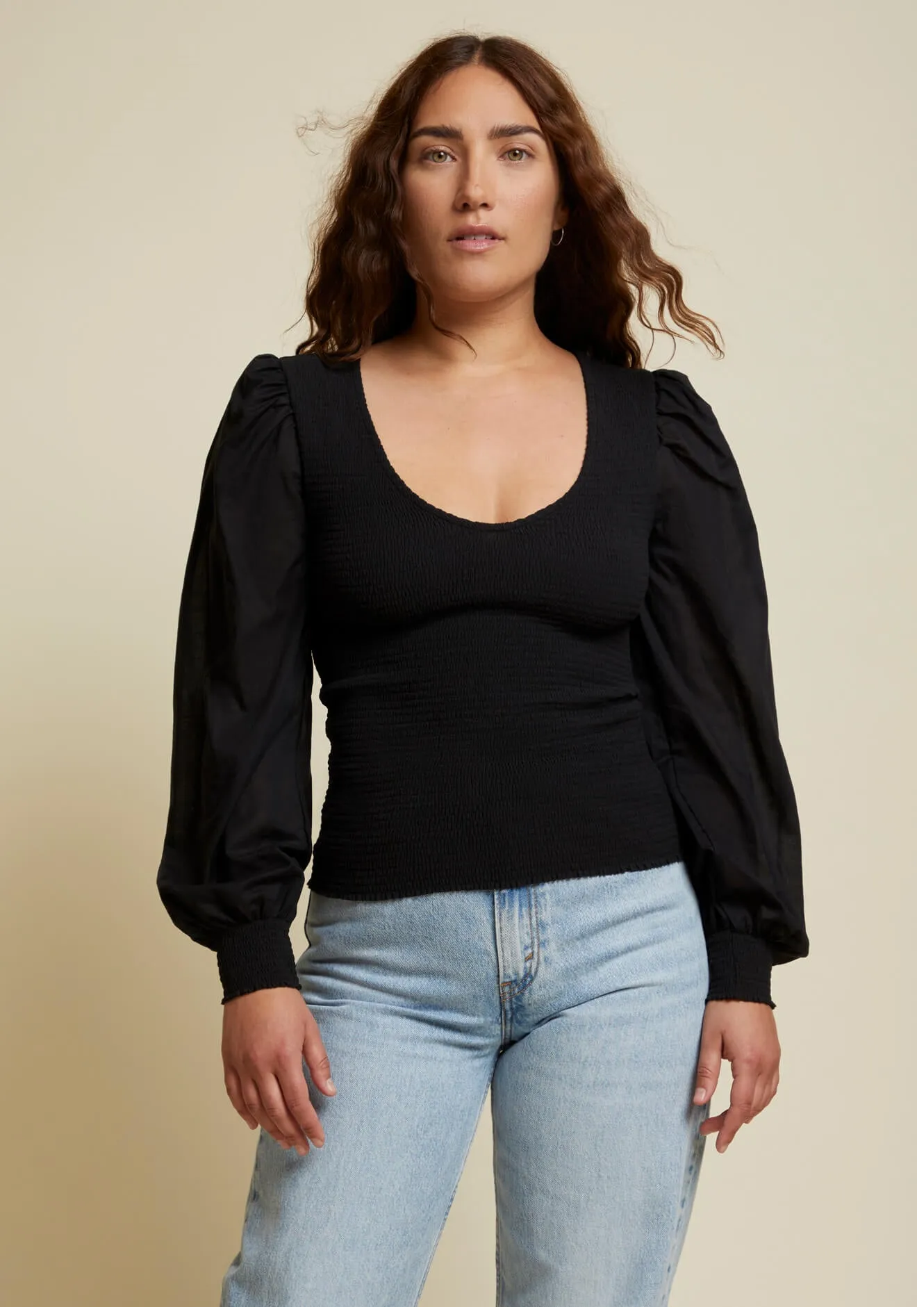 Nation LTD - Della Tee - Jet Black sold by Jessie Boutique product image thumbnail 2