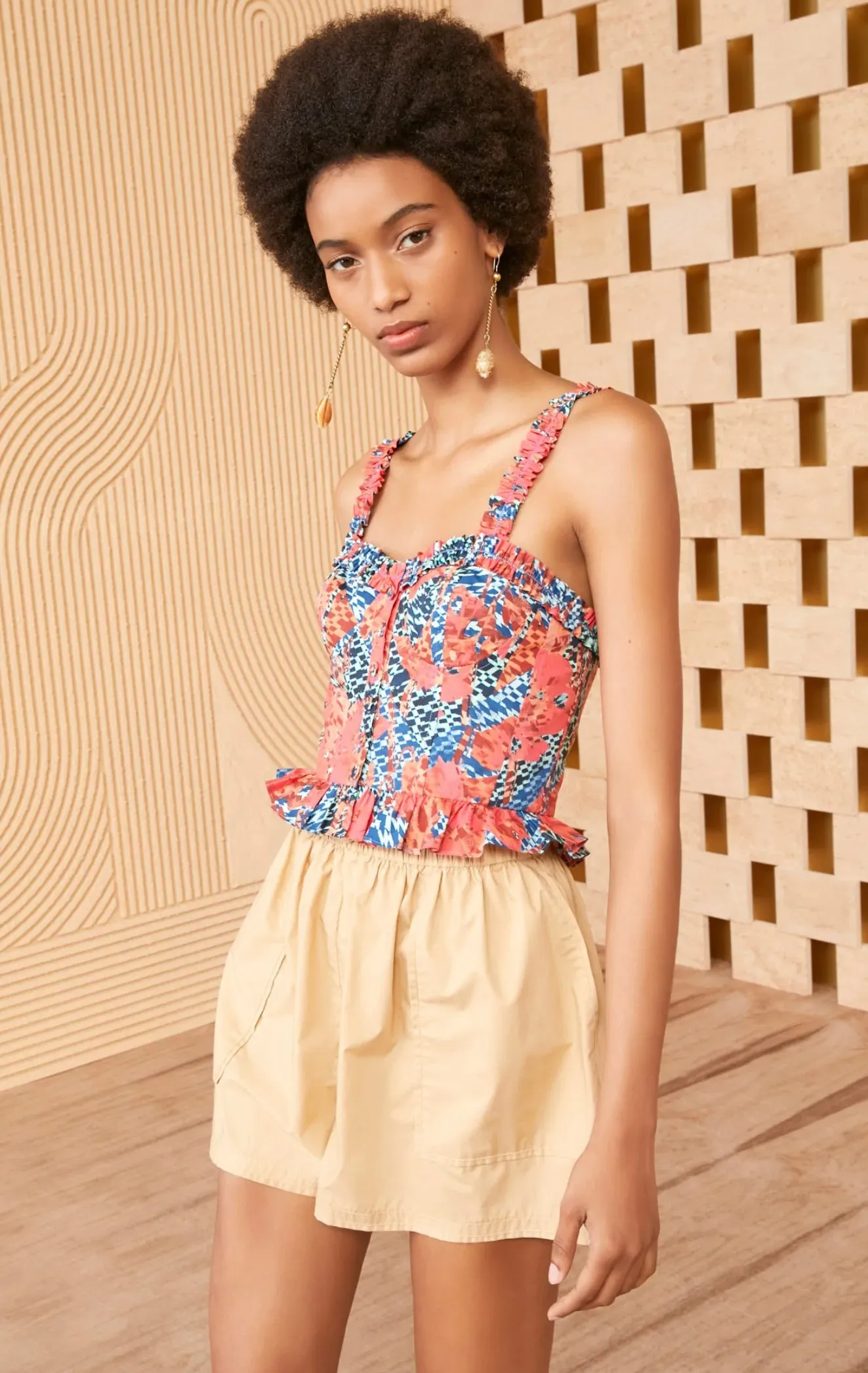 Ulla Johnson - Edlyn Shorts - Cedar sold by Jessie Boutique product image thumbnail 3