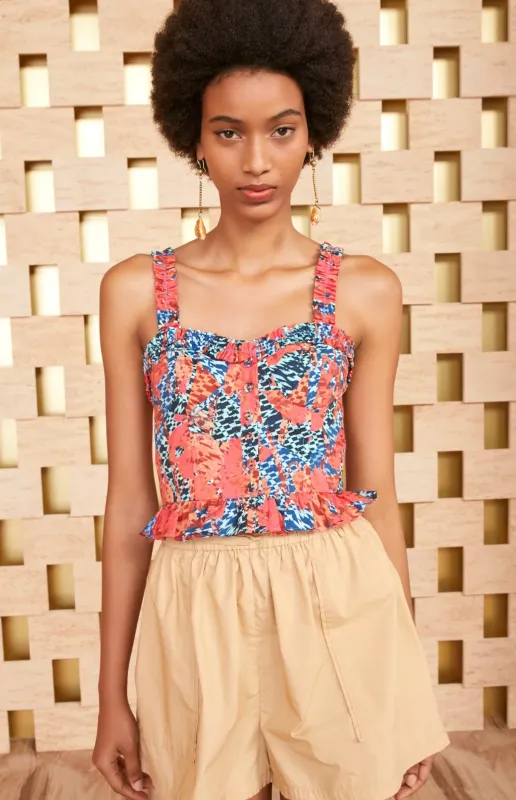 Ulla Johnson - Edlyn Shorts - Cedar made by Ulla Johnson