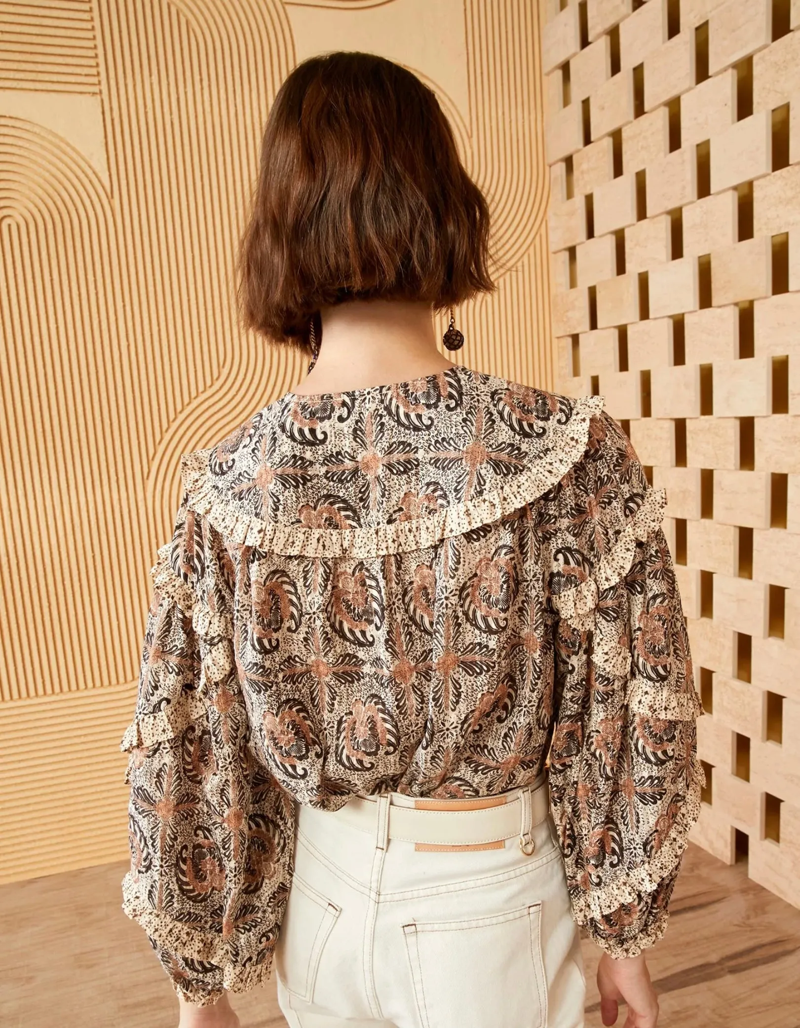 Ulla Johnson - Edith Blouse - Yarrow sold by Jessie Boutique product image thumbnail 3