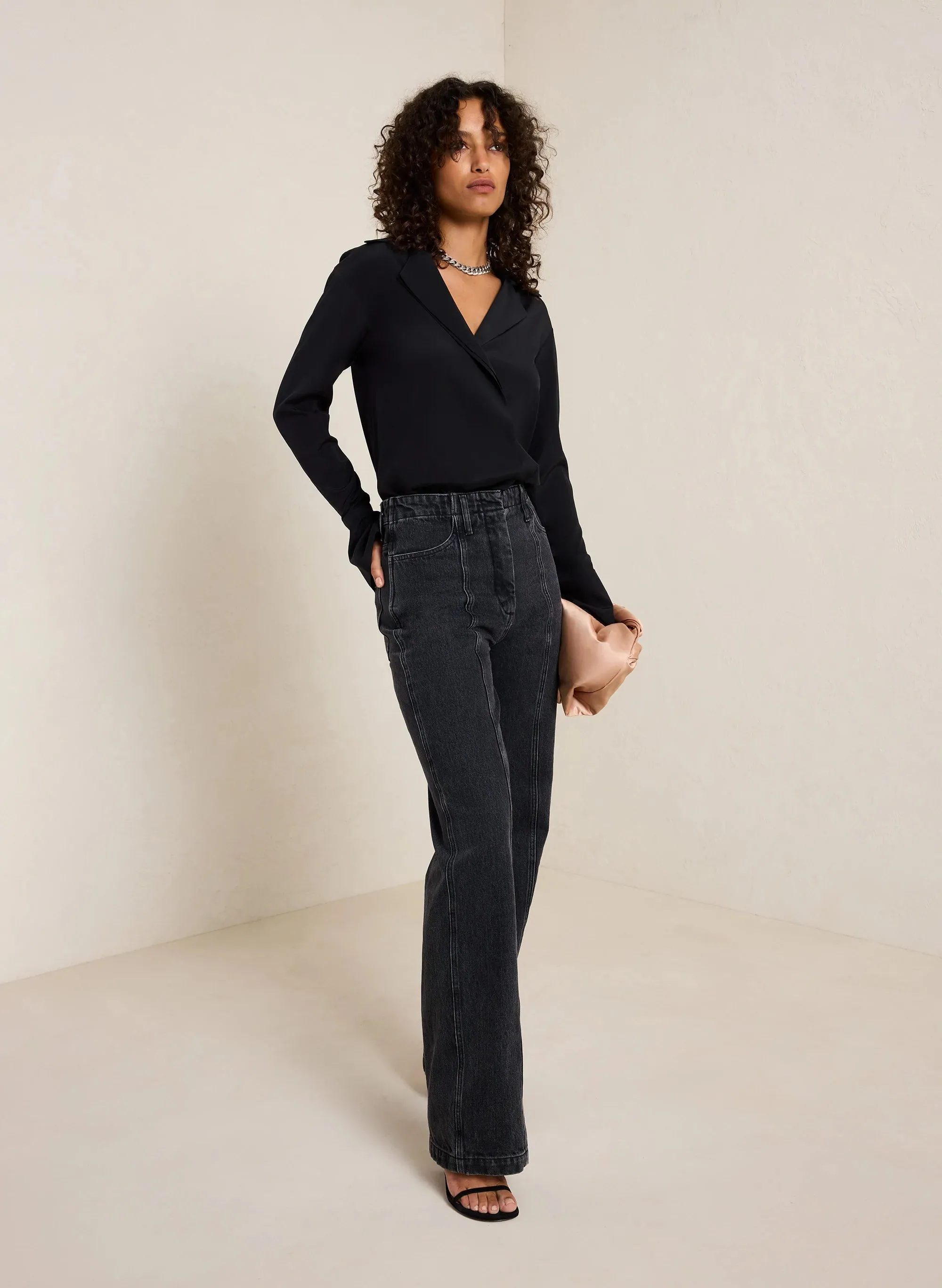A.L.C - Kinsley Top - Black sold by Jessie Boutique