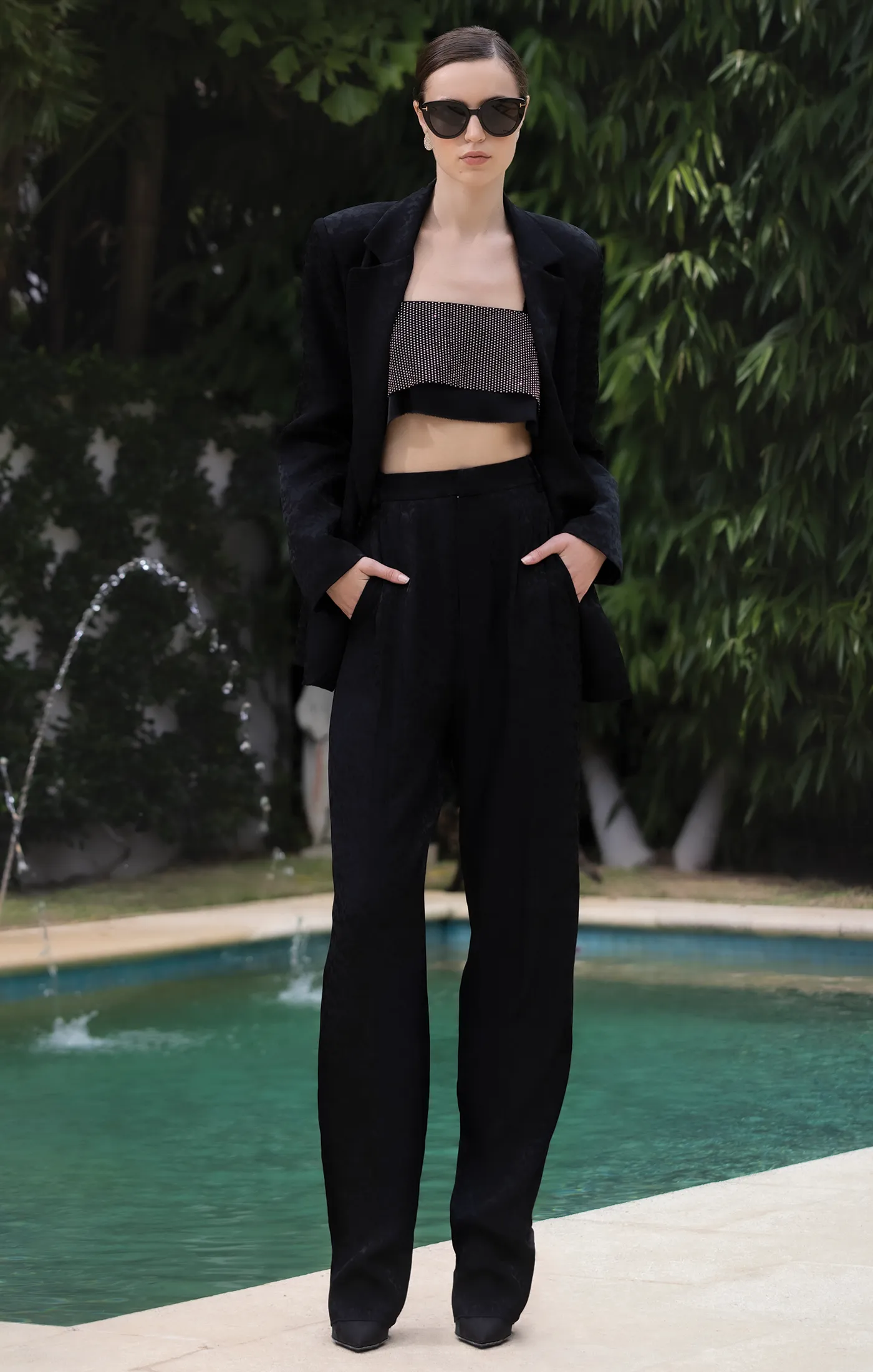 Nonchalant - Liza Blazer - Black sold by Jessie Boutique