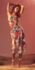 Rococo Sand - Zazu Midi Dress - Motley Tropical sold by Jessie Boutique