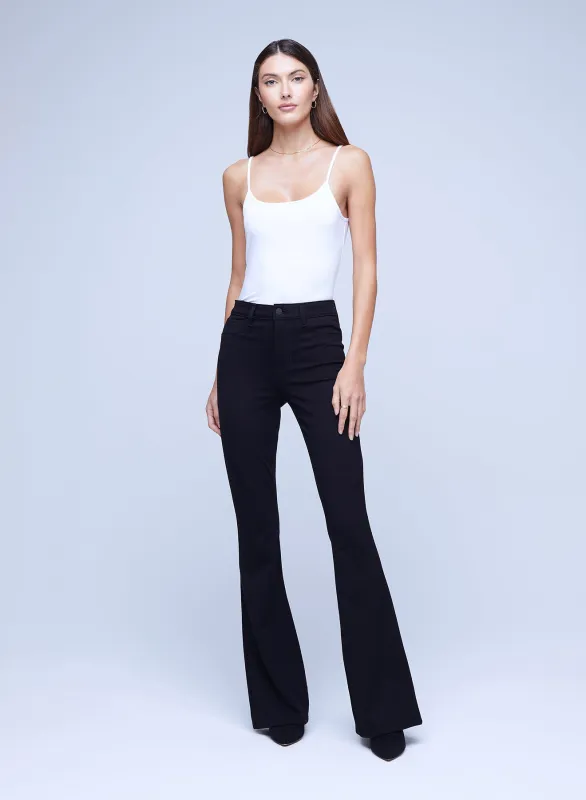 L’agence - Marty H/R Jean - Black sold by Jessie Boutique