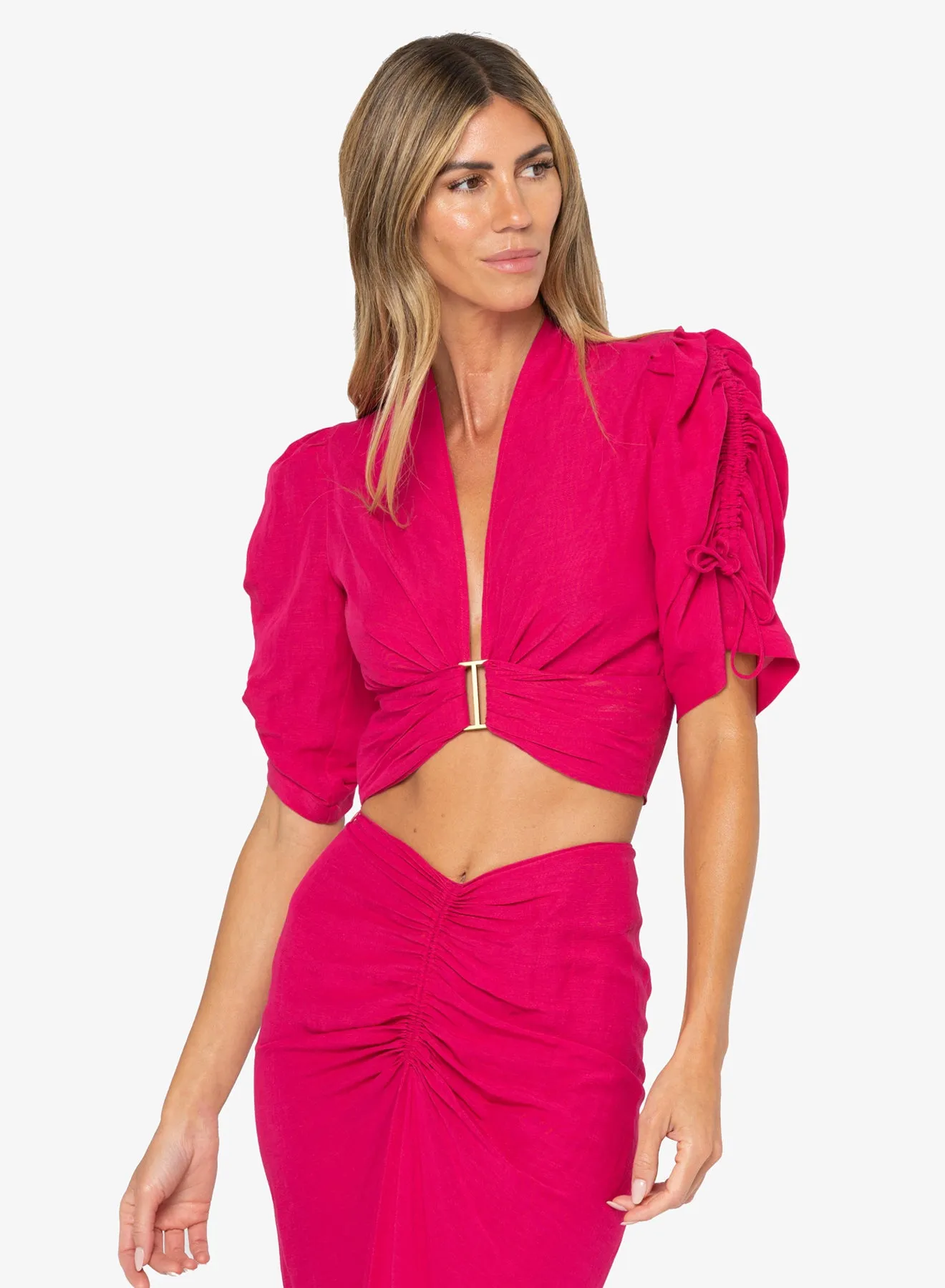 JBQ - Ibiza Top - Berry sold by Jessie Boutique product image thumbnail 2