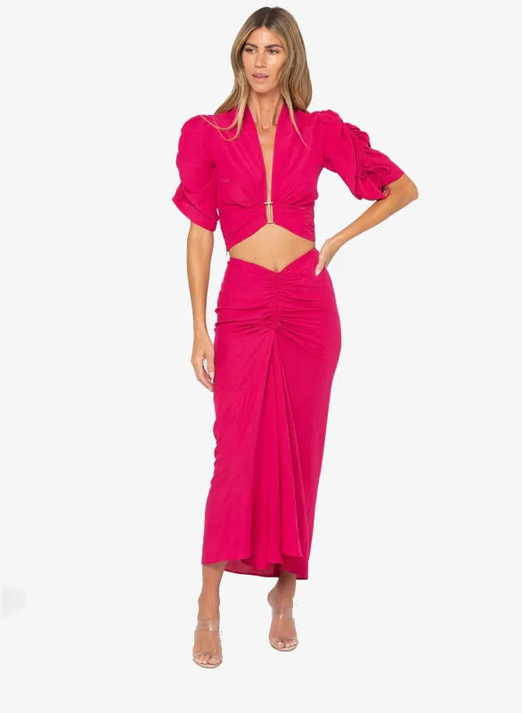 JBQ - Divya Skirt - Berry sold by Jessie Boutique