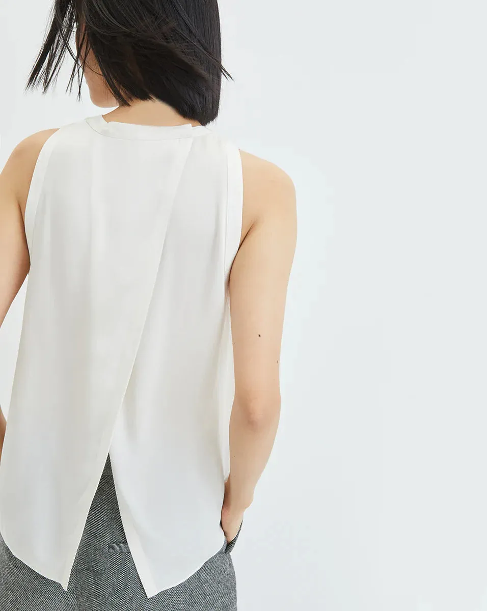 Veronica Beard - Mina Shell Top - Off White sold by Jessie Boutique product image thumbnail 2