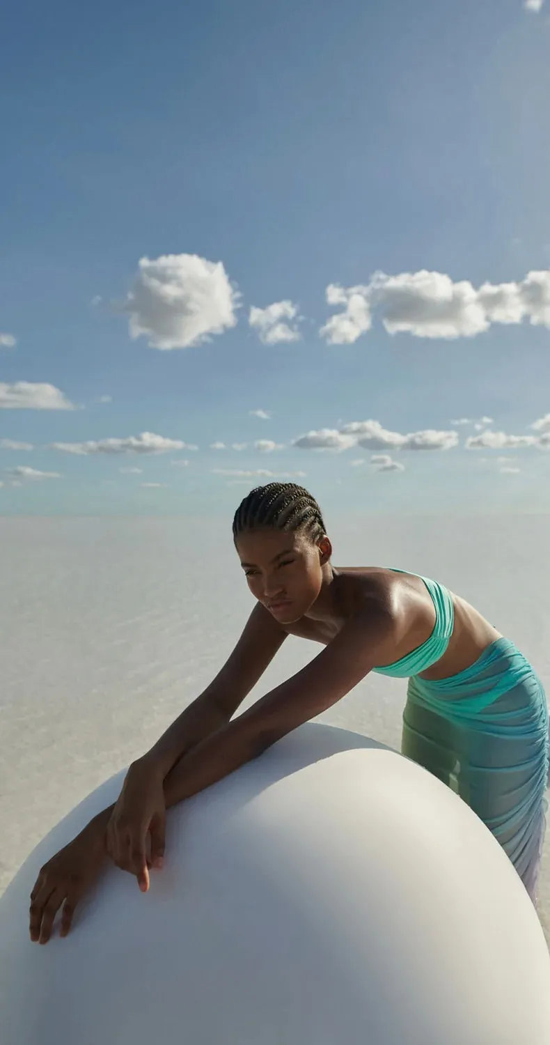 Baobab - Bahia Top - Aquamarine sold by Jessie Boutique product image thumbnail 2
