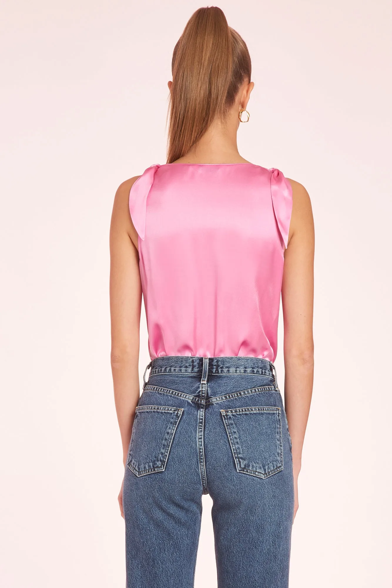 Amanda Uprichard - Avari Bodysuit - Macaroon sold by Jessie Boutique product image thumbnail 2