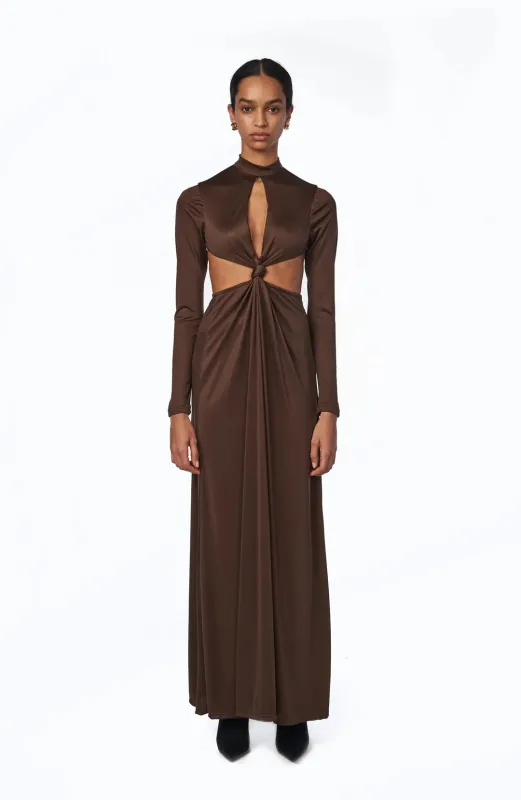 Ronny Kobo - Carmine Dress - Mahogany sold by Jessie Boutique