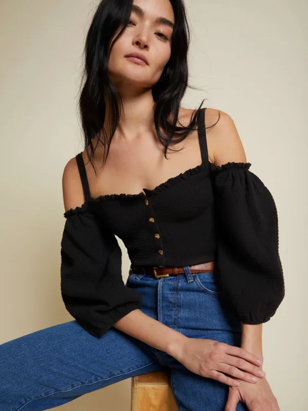 Nation LTD - Ily Long Sleeve - Jet Black sold by Jessie Boutique