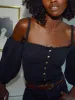 Nation LTD - Ily Long Sleeve - Jet Black sold by Jessie Boutique