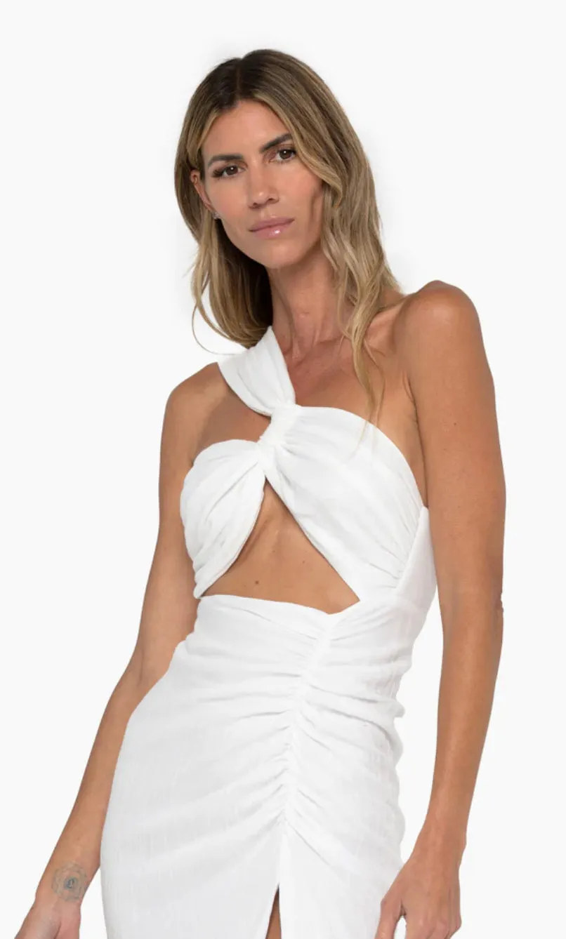 JBQ - Harlow Dress - White sold by Jessie Boutique product image thumbnail 2