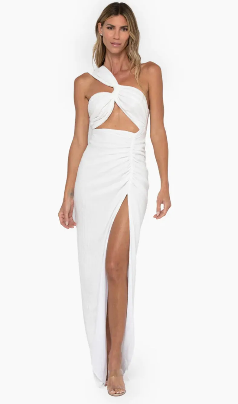 JBQ - Harlow Dress - White sold by Jessie Boutique