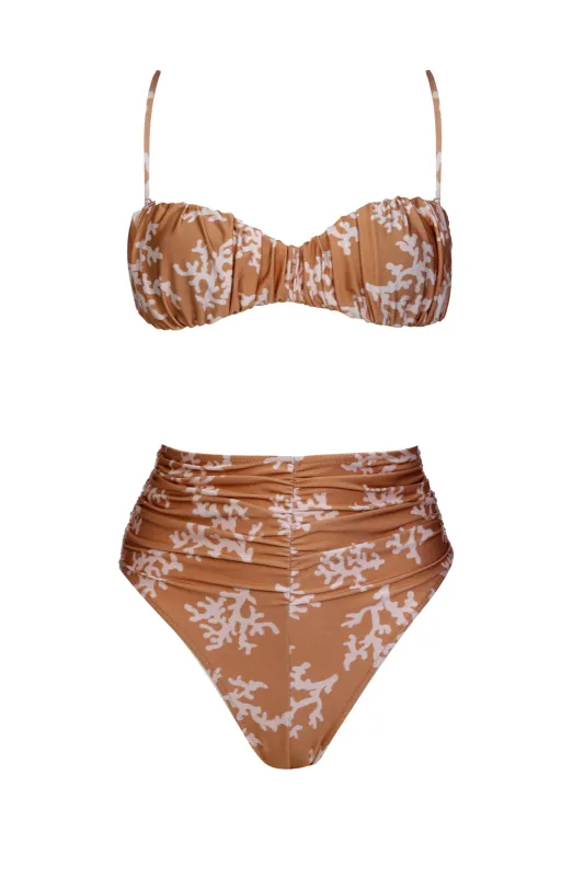 Shani Shemer - Rylie Bikini Bottoms - Corals sold by Jessie Boutique