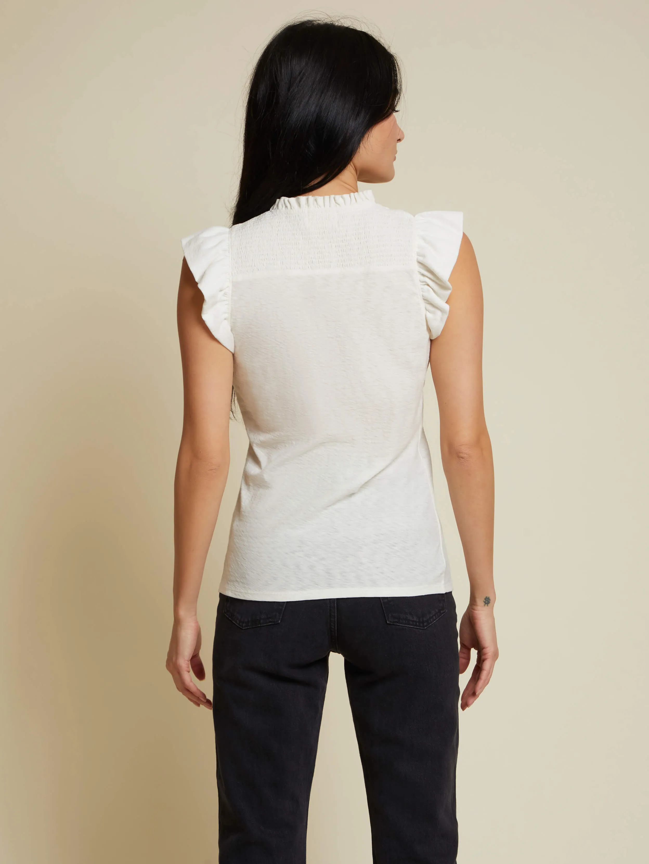 Nation Ltd - Habiba Tank - Off White sold by Jessie Boutique product image thumbnail 2