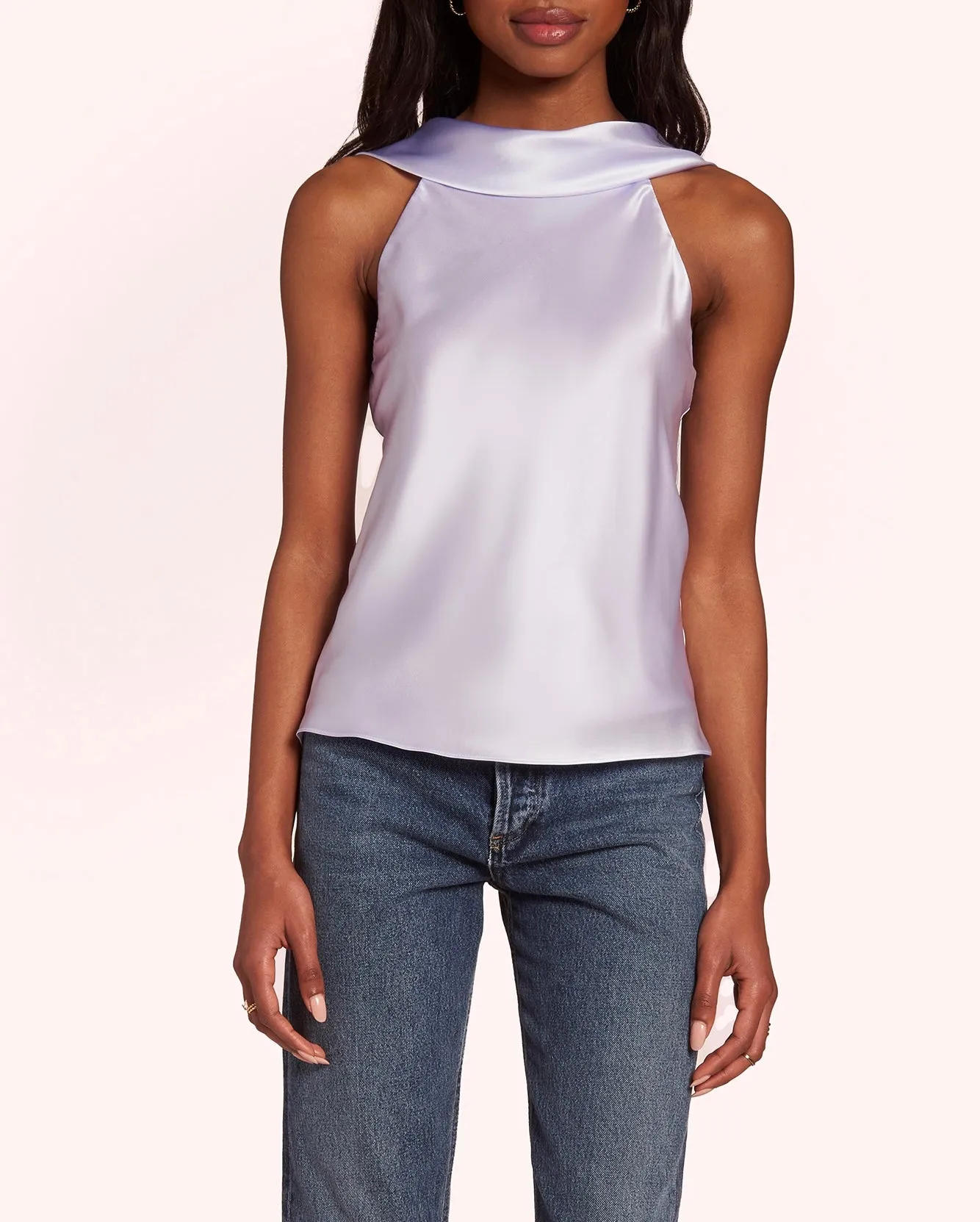 Amanda Uprichard - Angelonia Top - Opal sold by Jessie Boutique