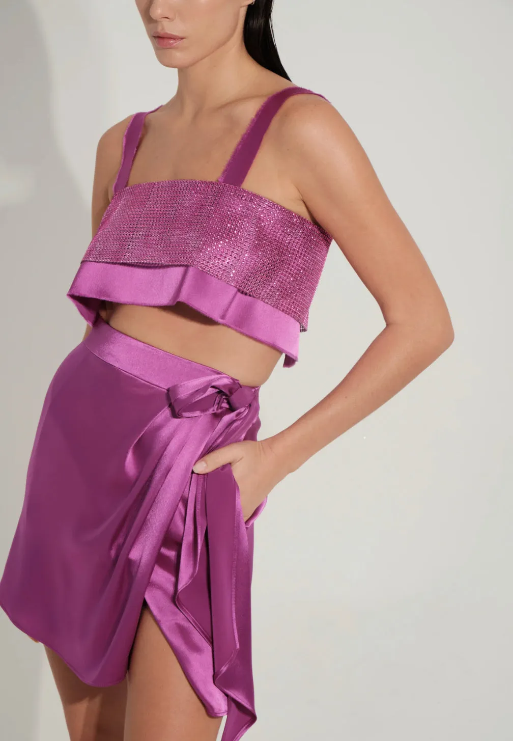 Nonchalant - Kyla Skirt - Orchid sold by Jessie Boutique product image thumbnail 2