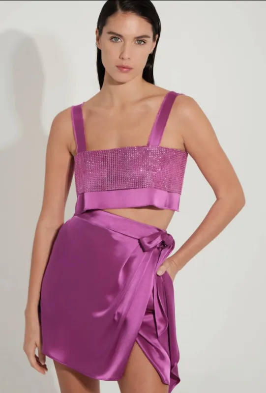 Nonchalant - Capri Sequin Top - Orchid sold by Jessie Boutique