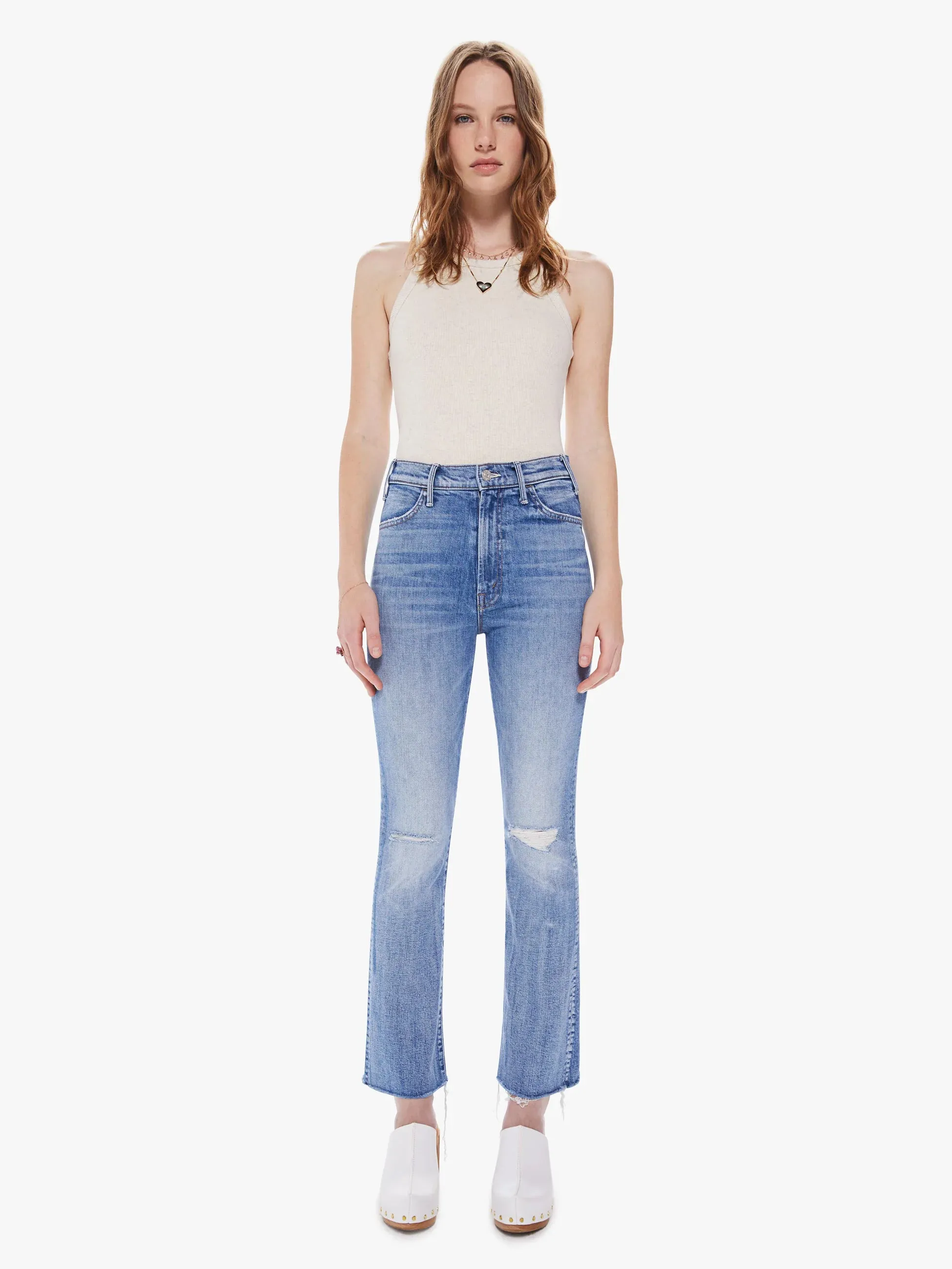 Mother - The Hustler Ankle Fray - Crashing Hard sold by Jessie Boutique