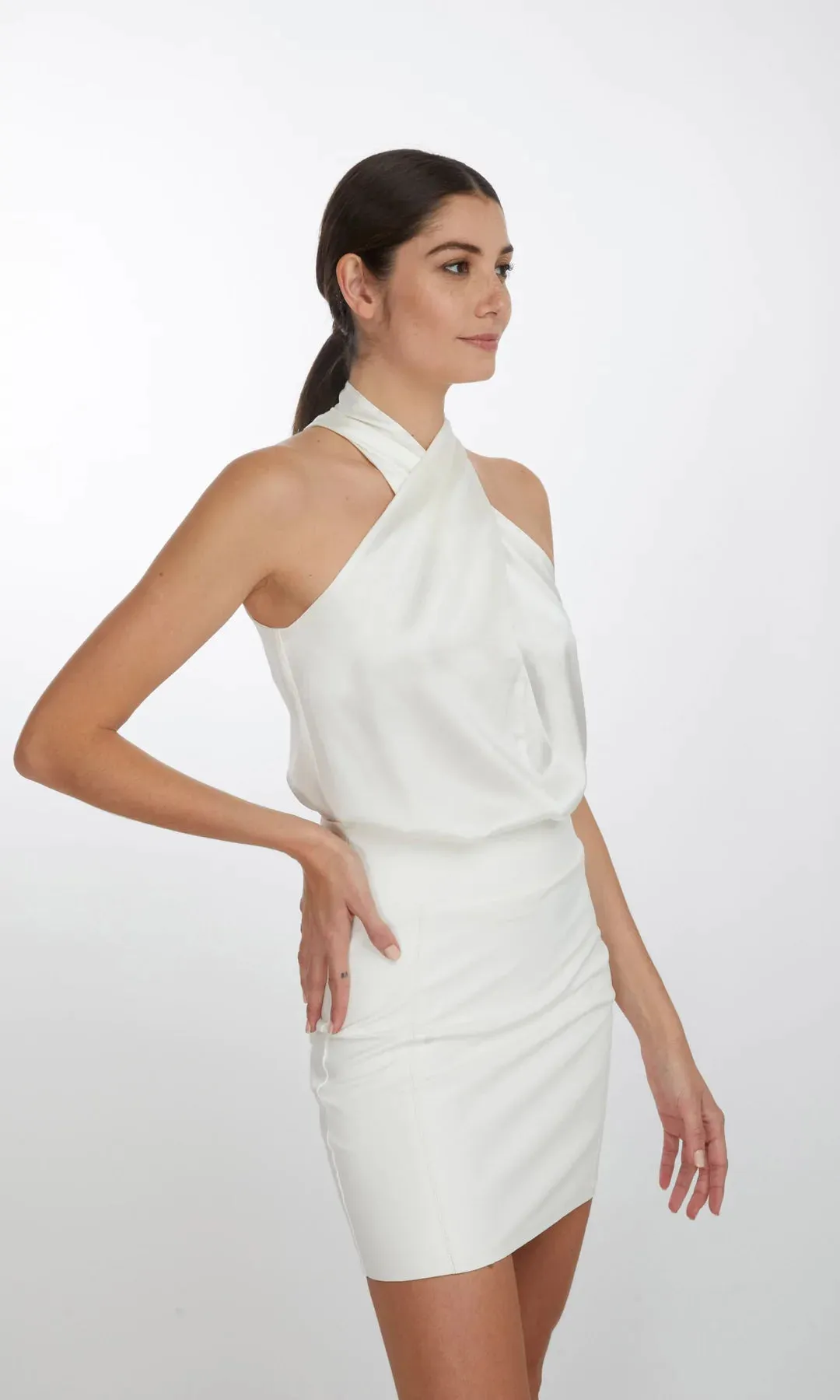 Generation Love - Wisteria Halter Blouse - White sold by Jessie Boutique product image thumbnail 2