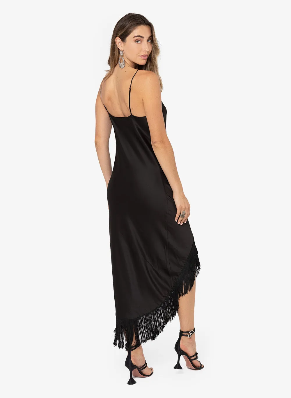 JBQ - Lagos Fringe Dress - Black sold by Jessie Boutique product image thumbnail 2