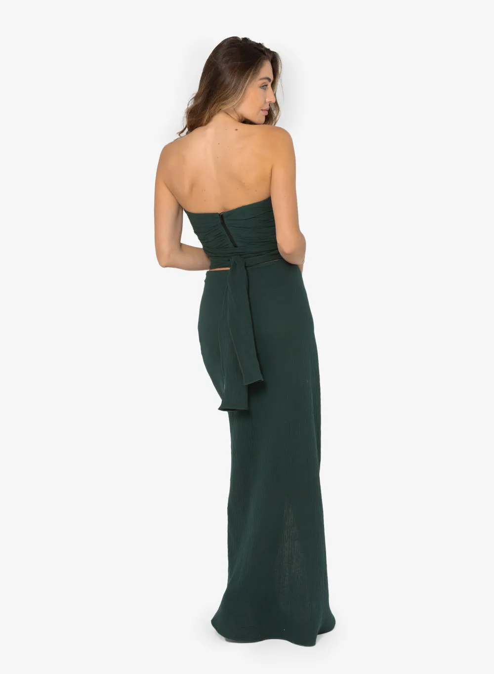 JBQ - Kim Top - Hunter Green sold by Jessie Boutique product image thumbnail 3