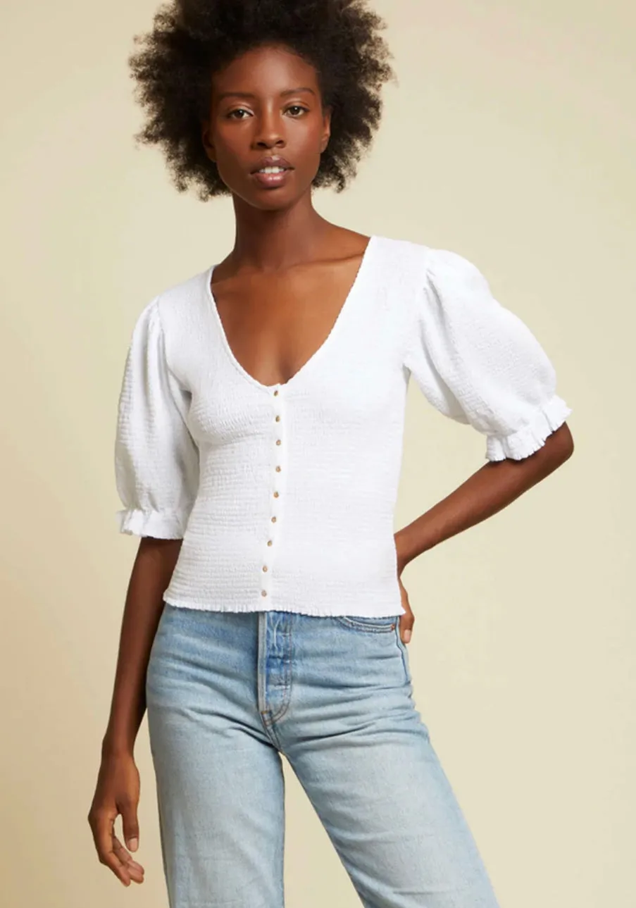 Nation LTD - Laila tee - White sold by Jessie Boutique product image thumbnail 2